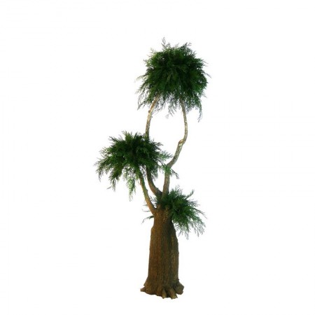 Дерево Бонсай Джумбо Туя зеленый 160 см